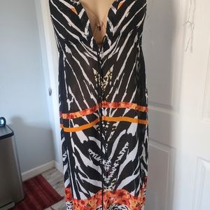 Alberto Makali Maxi dress size small